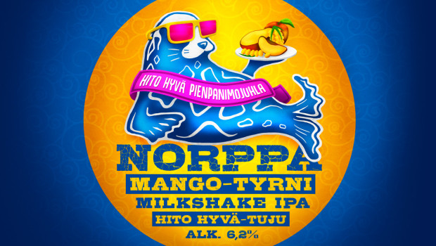 Uusi Norppa Mango-tyrni Milkshake IPA uiskentelee Pienpanimojuhlille – chillailuun kutsuu uniikki Norppa-lounge